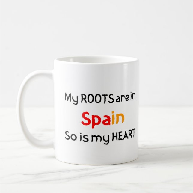spain roots coffee mug (Left)