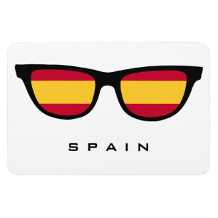 Spain Shades custom text & colour magnet