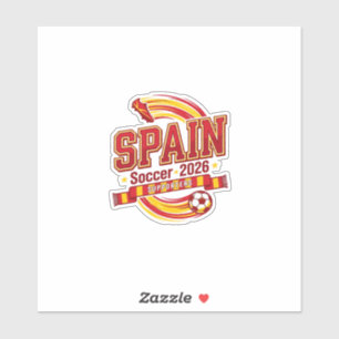 Spain Soccer 2026 Soccer Bold Country Typography F