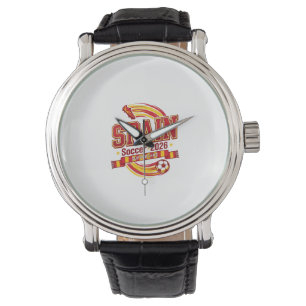 Spain Soccer 2026 Soccer Bold Country Typography F Watch