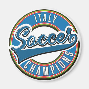 Spain soccer champions logo. magnet