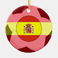 Spain Soccer Fan Ornament 2010 World Cup Champ 2