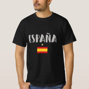 Spain Soccer Football Fan Shirt Flag