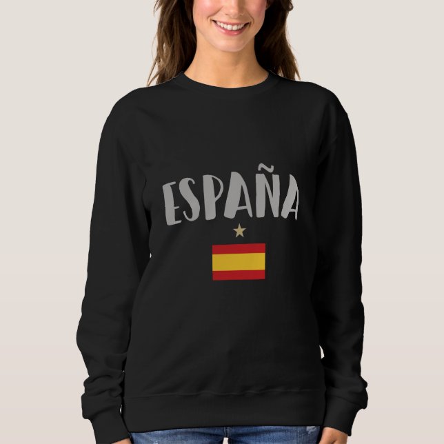 Spain Soccer Football Fan Shirt Flag (Front)