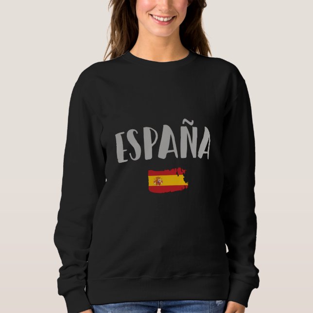 Spain Soccer Football Fan Shirt Flag (Front)