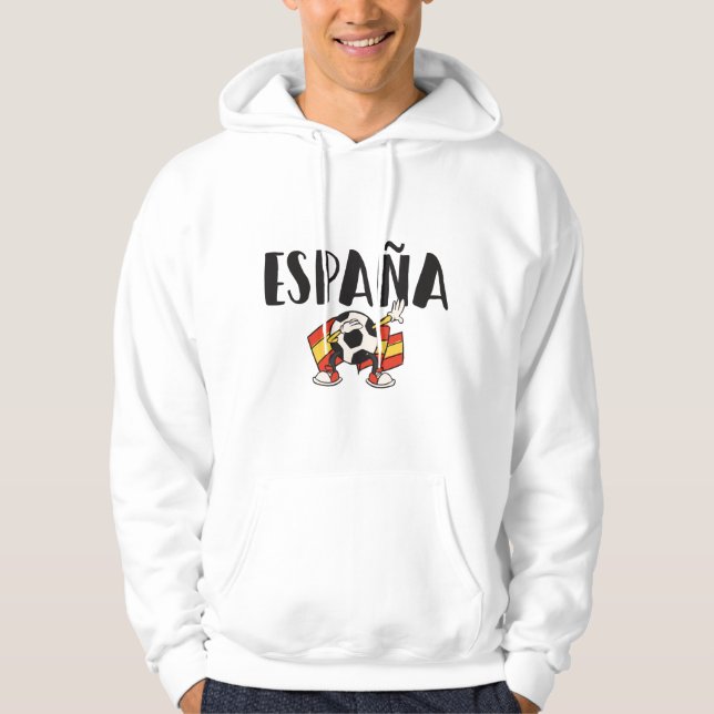 Spain Soccer Football Fan Shirt Flag (Front)