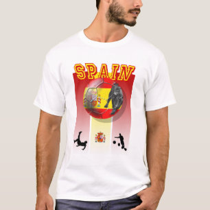 Spain Soccer players Futbol 2014 T Shirt