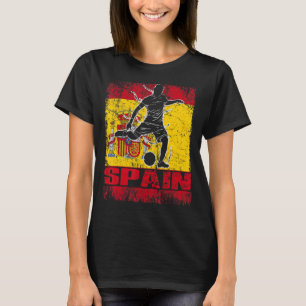 Spain Soccer Spain Football Spain Flag Soccer play T-Shirt