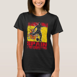 Spain Soccer Spain Football Spain Flag Soccer play T-Shirt