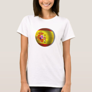 Spain Soccer Spain Grunge ball art gifts T-Shirt