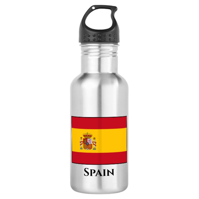 Spain (Spanish) Flag 532 Ml Water Bottle (Front)