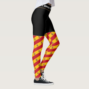 Spain & Spanish Flag fashion, travel/sport fan Leggings