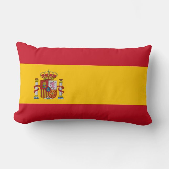 Spain – Spanish Flag Lumbar Cushion (Front)