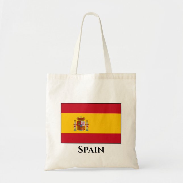 Spain (Spanish) Flag Tote Bag (Front)
