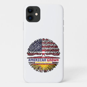 Spain Spanish US American USA United States Tree Case-Mate iPhone Case