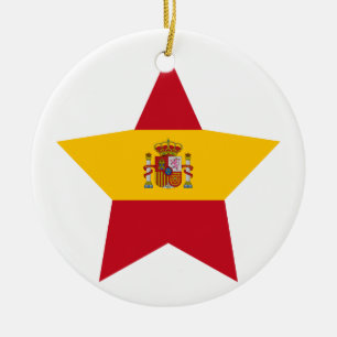 Spain Star Ceramic Ornament