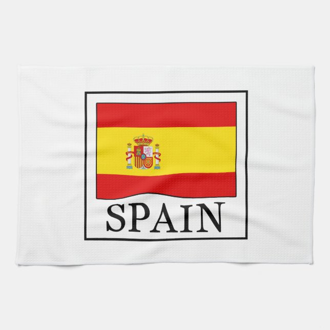 Spain Tea Towel (Horizontal)