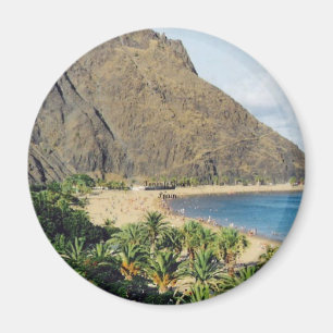 Spain, Tenerife Beach refrigerator magnet