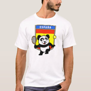 Spain Tennis Panda T-Shirt