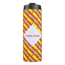 Spain Tiled Flag Personalised