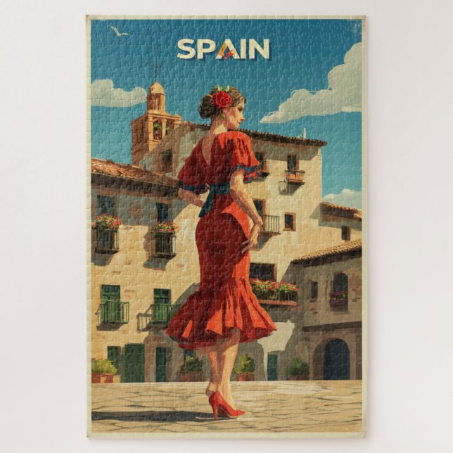 Spain Travel Jigsaw Puzzle (Vertical)