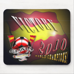 Spain Victory 2010 World Cup World Champions pads Mouse Pad
