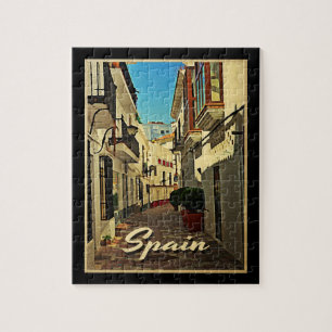 Spain Vintage Travel Jigsaw Puzzle