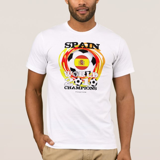 Spain World Cup 2010 Champions T-Shirt 1 (Front)