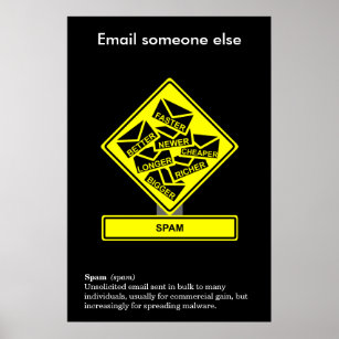 Spam Information Security Awareness Poster
