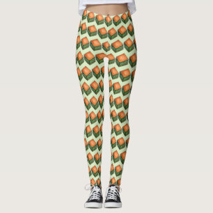 Spanakopita Greek Food Spinach Feta Phyllo Pie Leggings