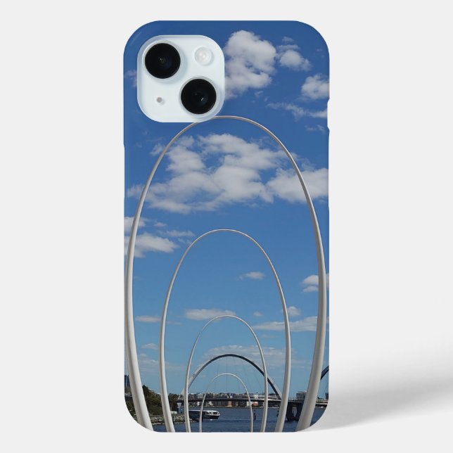 Spanda Sculpture at Elizabeth Quay in Perth Case-Mate iPhone Case (Back)