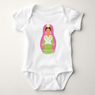 Spaniard Matryoshka Baby Bodysuit
