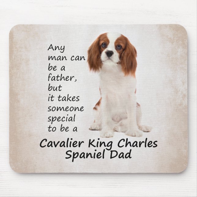 Spaniel Dad Mousepad (Front)
