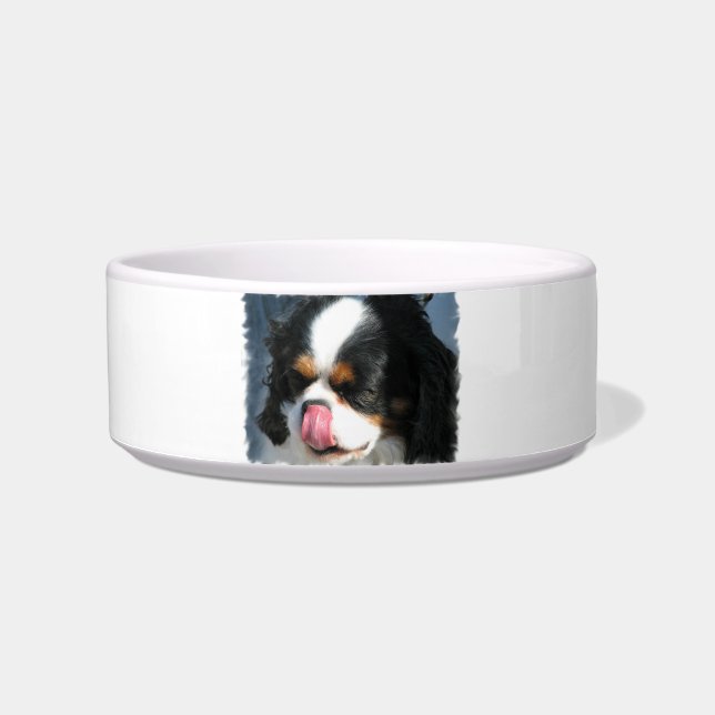 Spaniel Dog Pet Bowl (Front)
