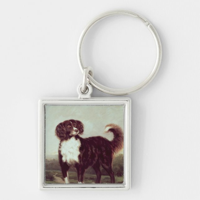Spaniel Key Ring (Front)