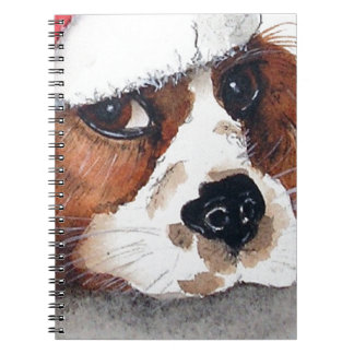Spaniel puppy notebook