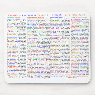Spanish 4 courageous People Mouse Pad