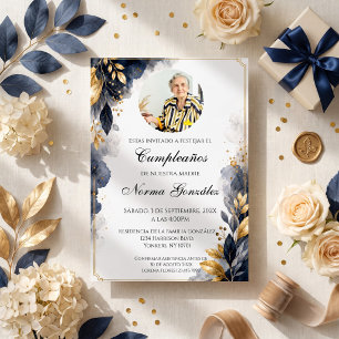 Spanish 50th Birthday Invitation Photo