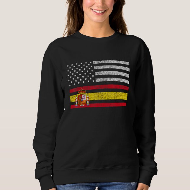 Spanish American Flag Sweatshirt (Front)