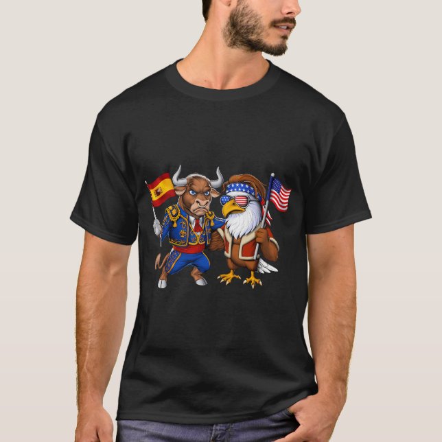 Spanish American Heritage T-Shirt (Front)