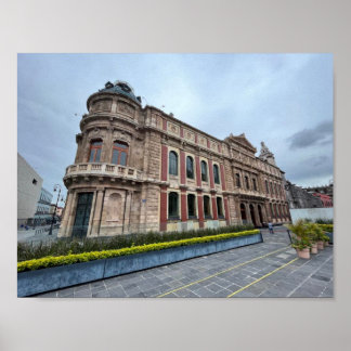 Spanish Architecture Poster