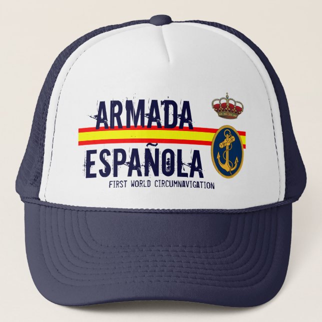 SPANISH ARMADA TRUCKER HAT (Front)