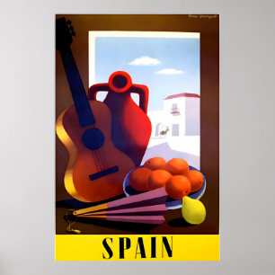 Spanish Art Spain Travel Poster Prin