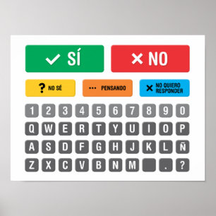 Spanish Autism AAC PECS Pointing Communication 05 Poster