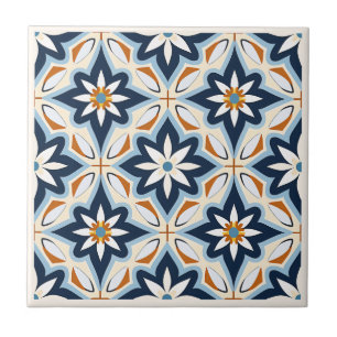 Spanish Azulejos style ceramic tiles