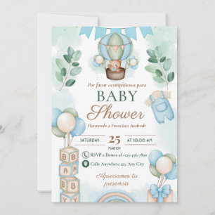 Spanish Baby Shower Invitation