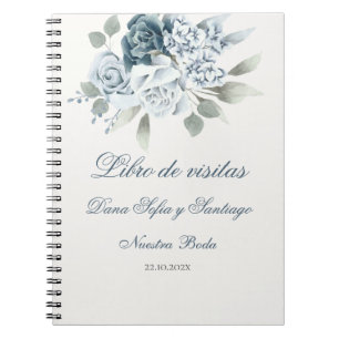 Spanish Boho Wedding Guest Notebook