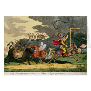 Spanish Bull Broke Lose or, Joseph's Flight