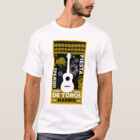 Spanish Bull Fight Corrida De Toros T-Shirt