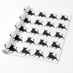 Spanish Bull Wrapping Paper